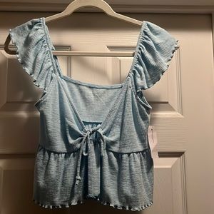 BRAND NEW AE SPRING CROP TOP! low back